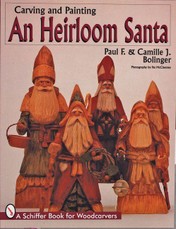 Carving and Painting and Heirloom Santa