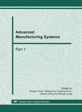 Advanced Manufacturing Systems, ICMSE 2011