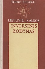 Lietuvių kalbos inversinis žodynas