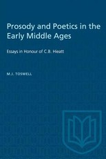 Prosody and Poetics in the Early Middle Ages