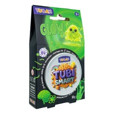 Tubi Smart Playdough: šviečiantis tamsoje plastilinas, 50 g