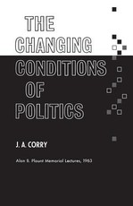 The Changing Conditions of Politics