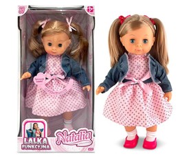 Lėlė Natalia, kalbanti lenkiškai, 39 cm