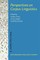 Perspectives on Corpus Linguistics