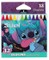 Vaškinės kreidelės DISNEY „Stitch Blue“, 12 vnt.