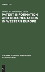 Patent Information and Documentation in Western Europe