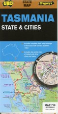 Tasmania State & Cities  1 : 625 000