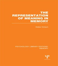 The Representation of Meaning in Memory (PLE: Memory)