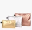 LOQI užsegamų krepšelių rinkinys smulkiems daiktams „Metallic Matt Gold, Silver, Rose Gold“