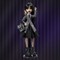 MONSTER HIGH X WEDNESDAY lėlė Trečiadienė juoda suknele (HXJ03)