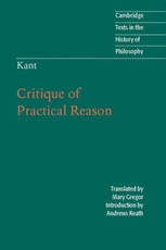 Kant: Critique of Practical Reason