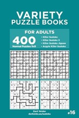 Variety Puzzle Books for Adults - 400 Normal Puzzles 9x9