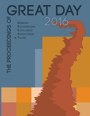 The Proceedings of GREAT Day 2016
