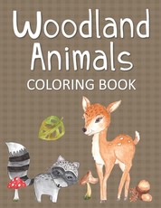 Woodland Animals Coloring Book
