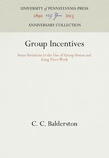 Group Incentives