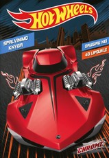 Hot wheels. Spalvinimo knyga