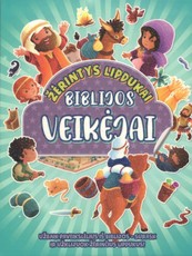 Biblijos veikėjai. Žėrintys lipdukai