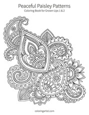 Peaceful Paisley Patterns 1 & 2