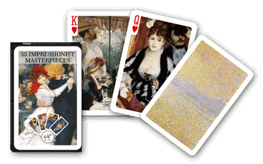 PIATNIK Žaidimo kortos “Impressionist Masterpieces“ PIATNIK Žaidimo kortos “Impressionist Masterpieces“