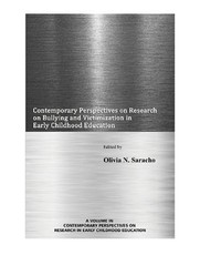 Contemporary Perspectives on Research on Bullying and Victimization in Early Childhood Education