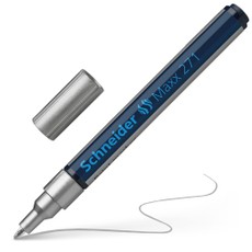 Žymeklis Paint Maxx 271 1-2mm sidabrinis