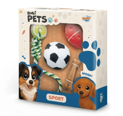 Šunų žaislų rinkinys „Sportinis“