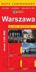 Varšuva (Warszawa). Miesto planas, 1 : 26 000