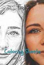 Folk Coloring Sheets