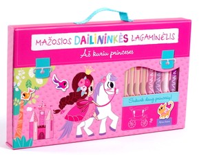 Mažosios dailininkės lagaminėlis. Aš kuriu princeses