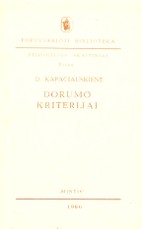 Dorumo kriterijai