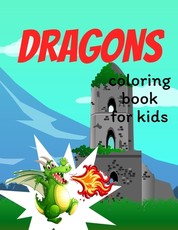 Dragons coloring book for kids