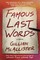 McAllister, G: Famous Last Words