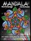 Mandala Color By Number Anti Anxiety Coloring Book For Adult Relaxation BLACK BACKGROUND