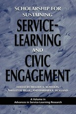 Scholarship for Sustaining Service-Learning and Civic Engagement (Hc)