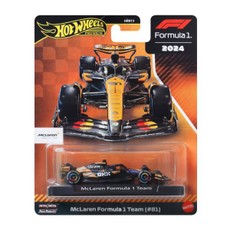 HOT WHEELS PREMIUM lenktyninis McLaren 2024 Oscar Piastri automodeliukas (JBM25)