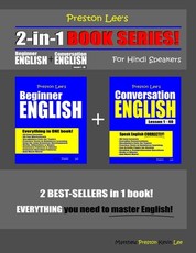 Preston Lee's 2-in-1 Book Series! Beginner English & Conversation English Lesson 1 - 40 For Hindi Speakers