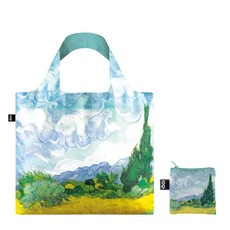 LOQI pirkinių krepšys „Vincent van Gogh: A Wheat Field with Cypresses. 1889 Bag“