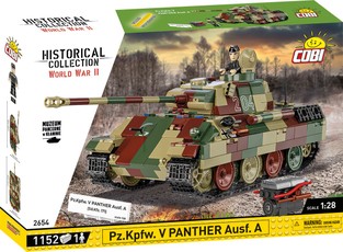 Pz.Kpfw.V "Panther" Ausf.A blokų rinkinys, 1152 blokai