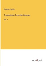 Translations From the German