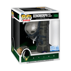 FUNKO POP! Deluxe Vinilinė figūrėlė: Alien - Deluxe Xenomorph with Jonesy