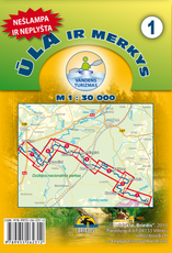 Ūla ir Merkys. 1 : 30 000