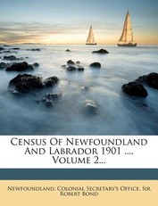 Census of Newfoundland and Labrador 1901 ..., Volume 2...