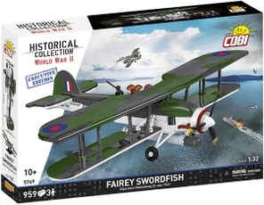 Blocks konstruktorius Fairey Swordfish — Executive leidimas, 959 detalių