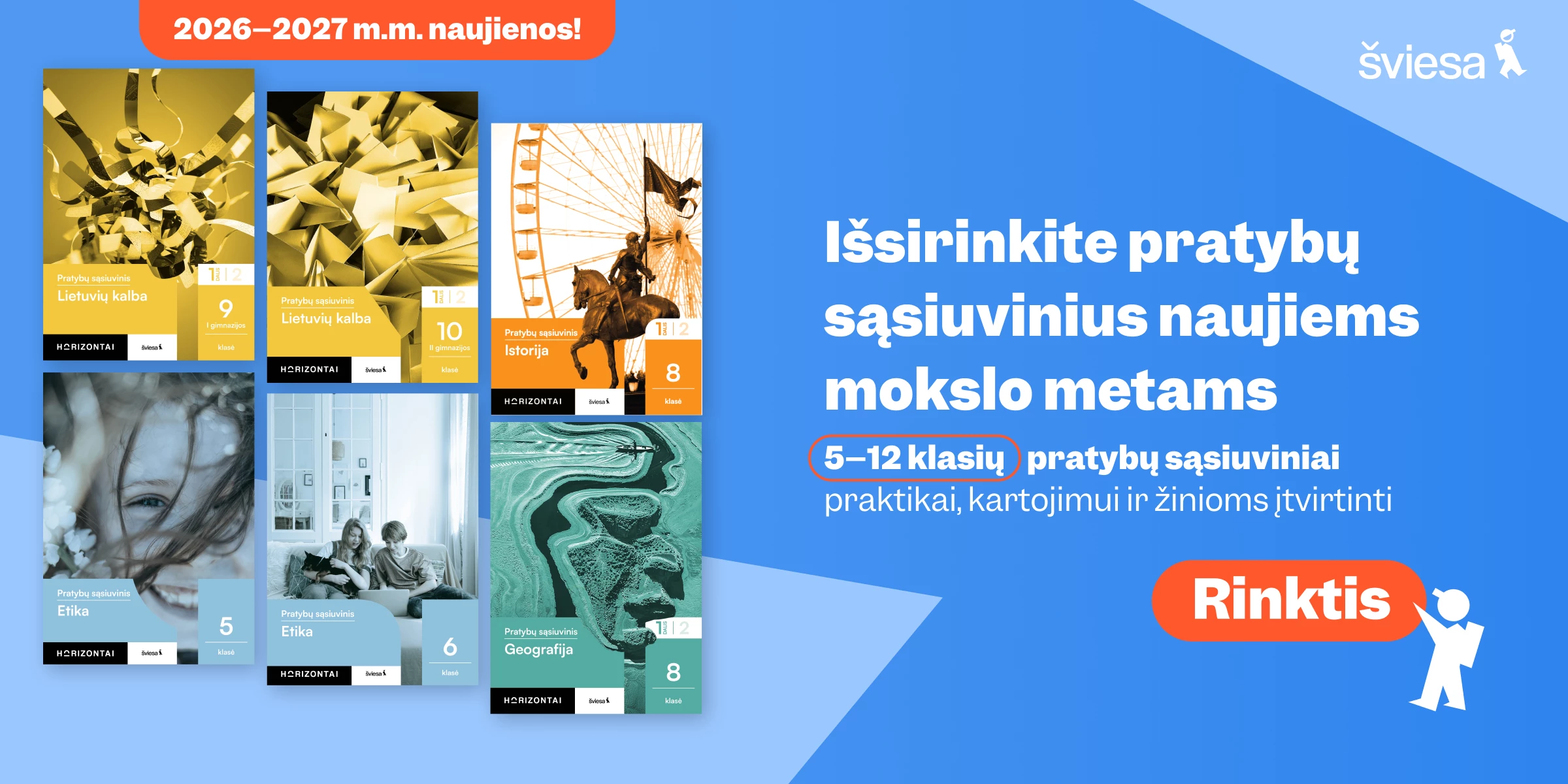 Leidyklos „Šviesa“ pratybos 5-12 kl.