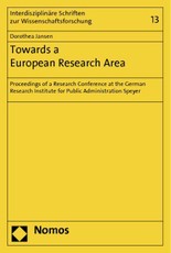 Towards a European Research Area