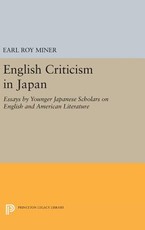 English Criticism in Japan