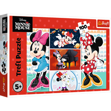 TREFL DISNEY dėlionė „Minnie-Mouse“, 100 det.