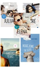 Penkių knygų su defektais rinkinys: Karštas pienas + Norėjome tik gero + Vestuvių fėjos. Julija + Vestuvių fėjos. Elena + Vestuvių fėjos. Indrė