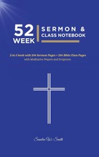 52 WEEK SERMON & CLASS NOTEBOOK