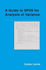 A Guide to SPSS for Analysis of Variance